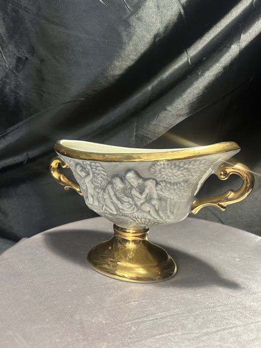 Waza dekoracyjna Ceramica Le Torri – Włochy – klasyczny styl antyczny