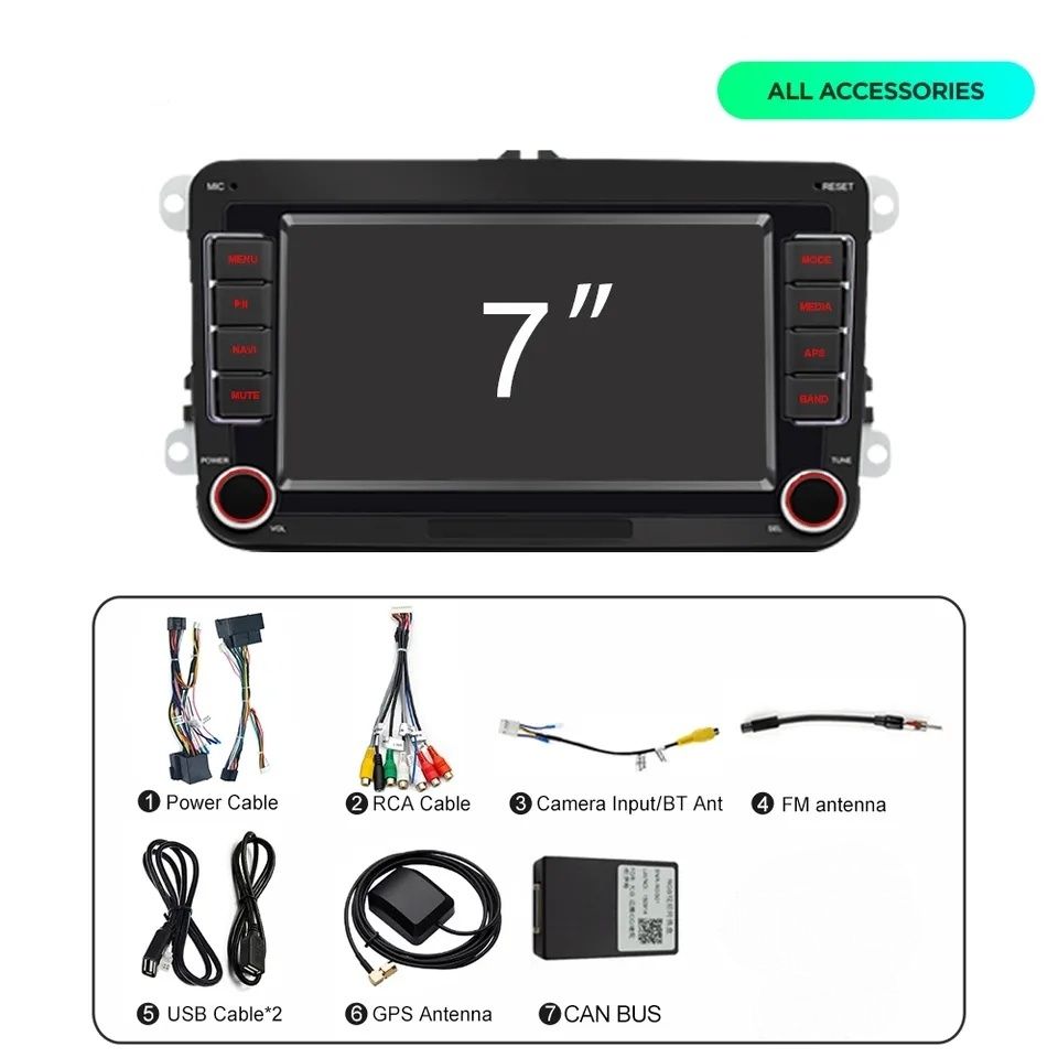 ‼️‼️Топові Штатні магнитоли Volkswagen Skoda Android 14 2/32GB carpley