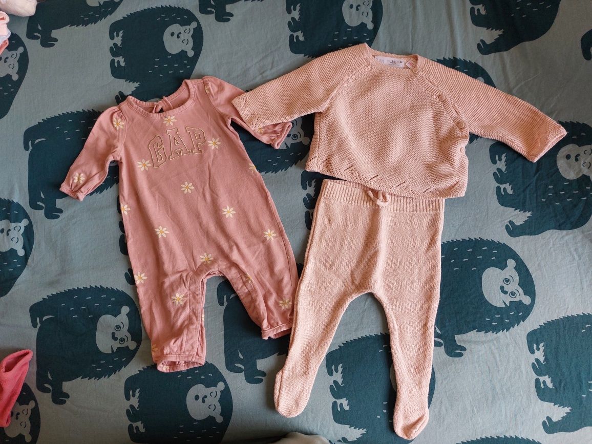 Conjunto de 19 peças de roupa de bebé 1-3 meses