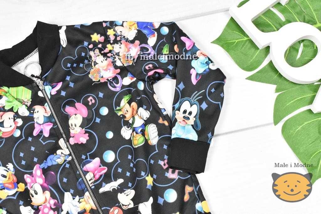 Bluza Myszka Minnie bomberka 134/140 ostatnia wyprzedaż