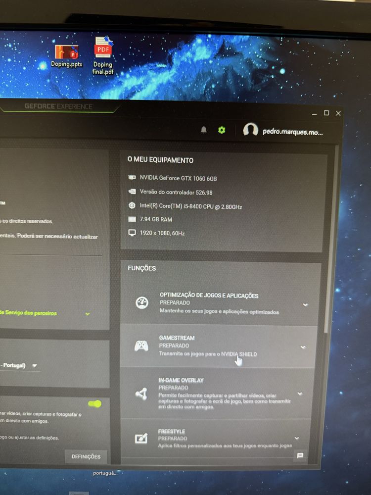 Torre intel i5-8400 2.8ghz / GTX 1060 6GB (sem ram)