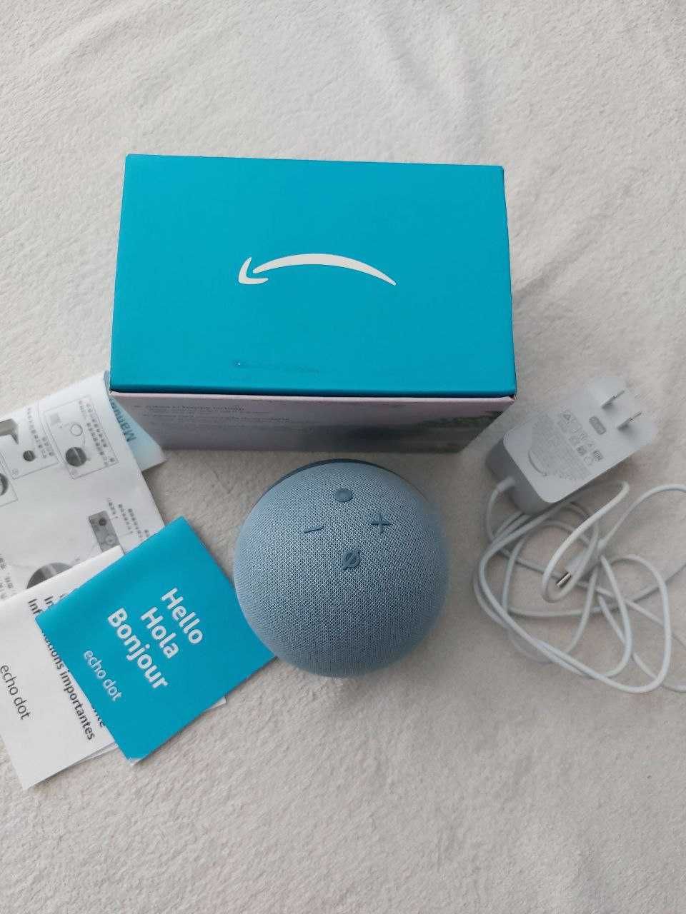 Нова розумна портативна колонка Echo Dot від Amazon з вбудованою Alexa