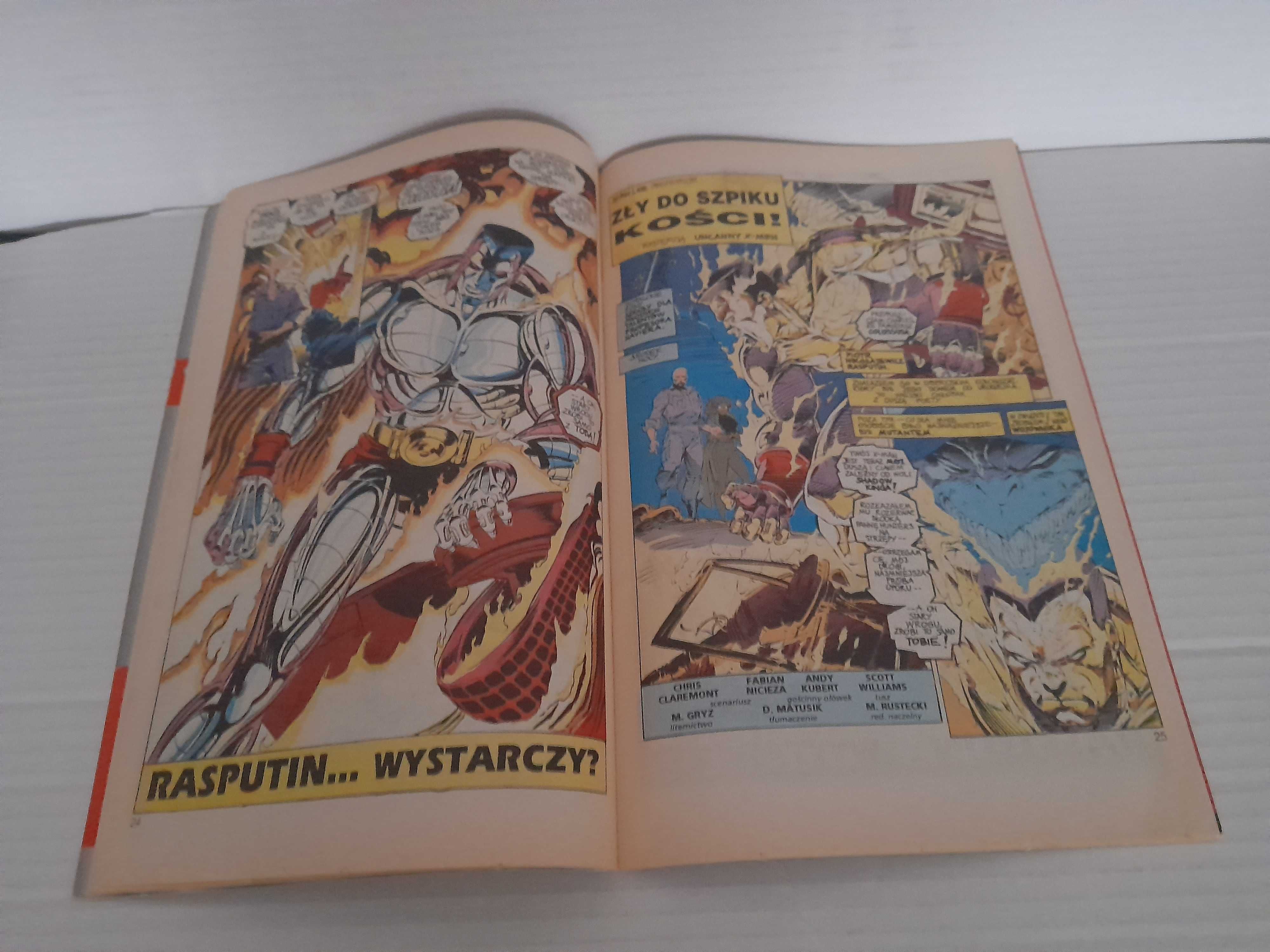 Komiks X-MEN - BITWA O WYSPĘ MUIR TM-SEMIC Nr 11/1994 Bardzo Dobry !!!