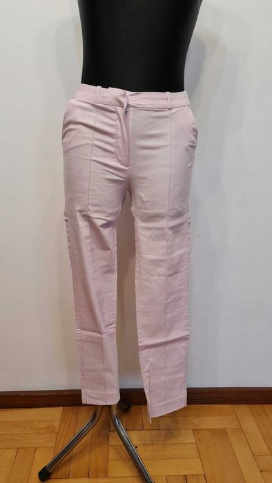 1286a Spodnie cygaterki Mango różowy r. S
