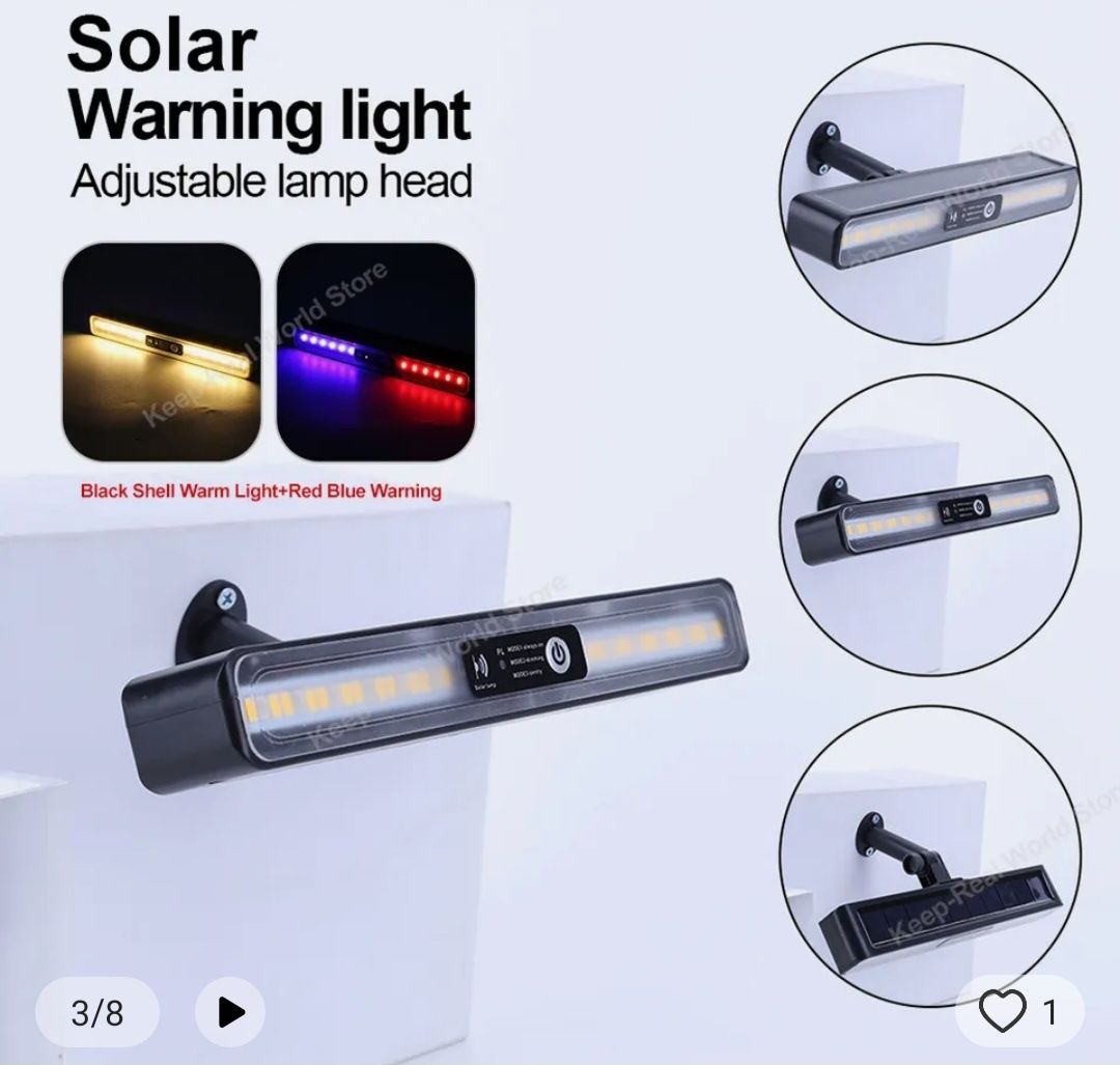 Lampa solarna LED