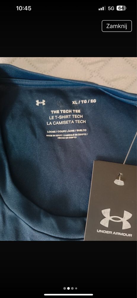 T shirt meski firmy Under Armour