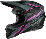 Kask motocrossowy, O'NEAL 3SRS, kolor czarno różowy rozmiar XXL quad