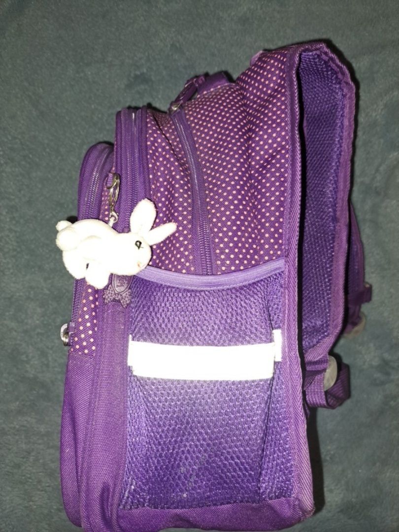 Ортопедичный рюкзак фиолетовый Панда Winner One