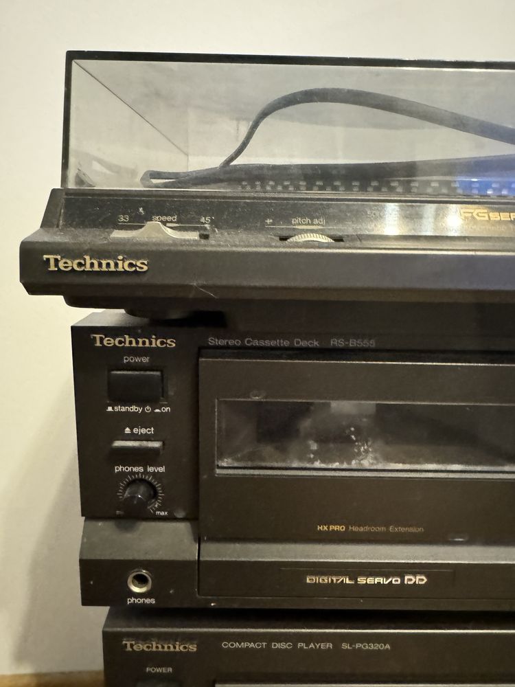 Technics wieża komplet stan bdb