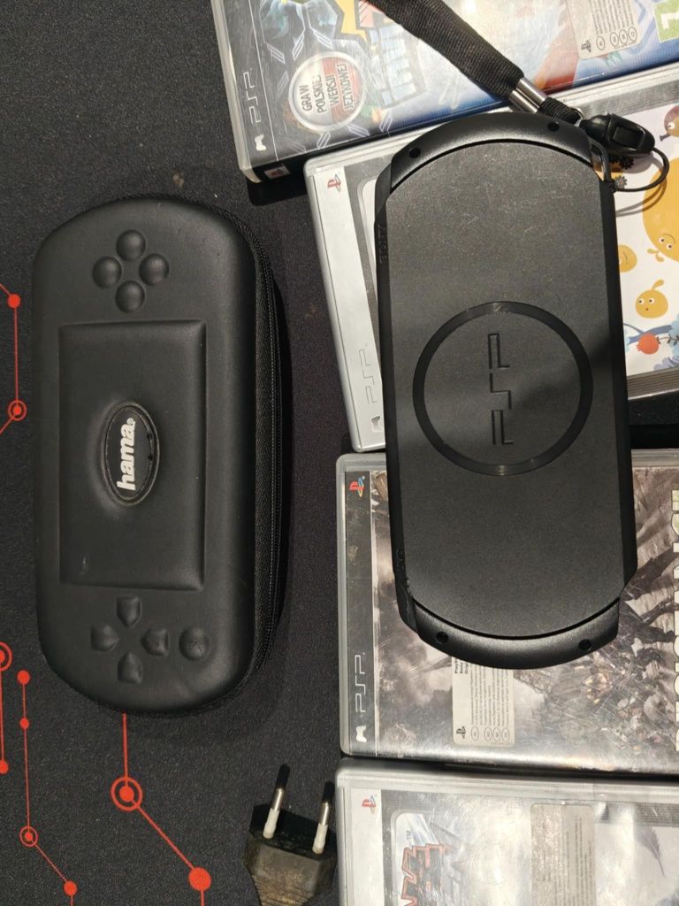 Sony PlayStation Portable PSP z grami stan bdb