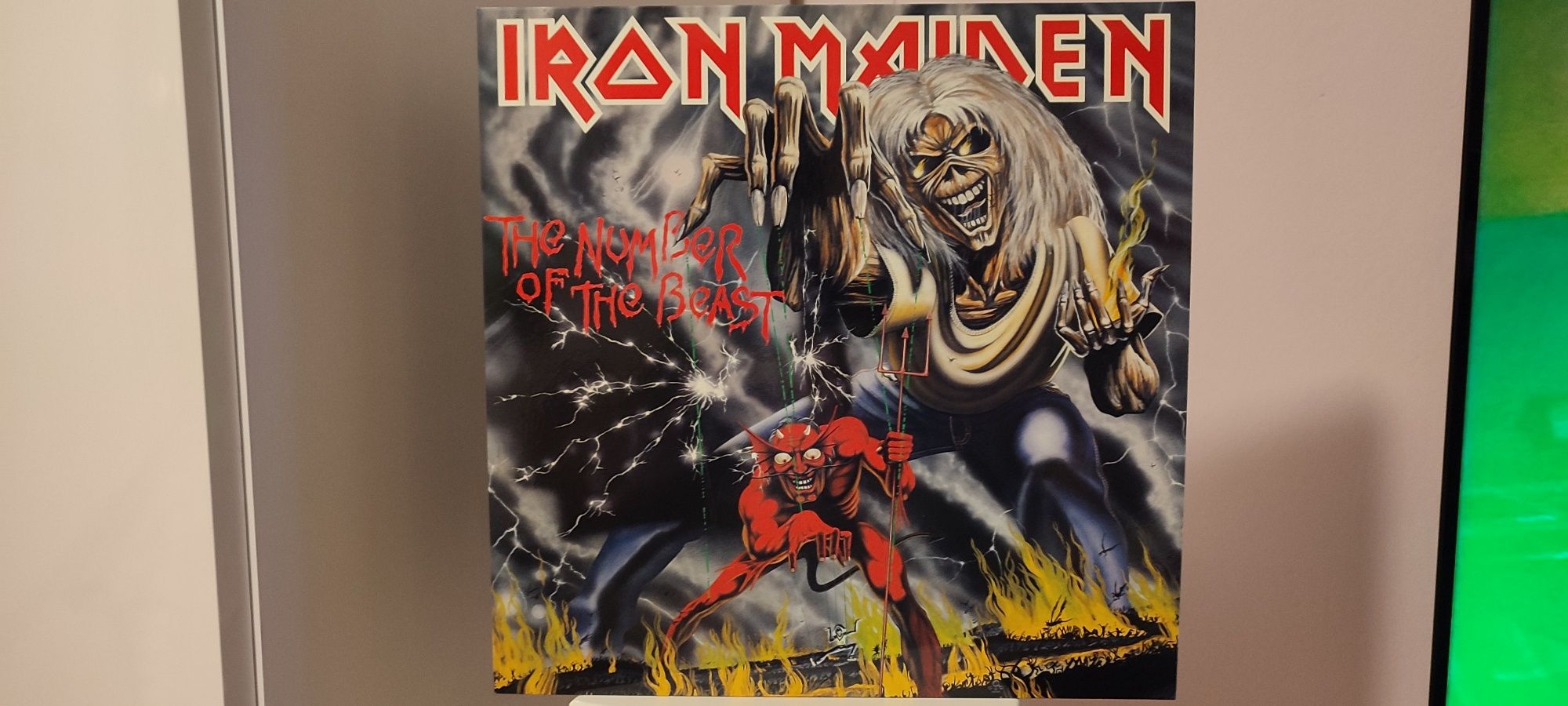 Lp The Numer of the Beast Iron Maiden