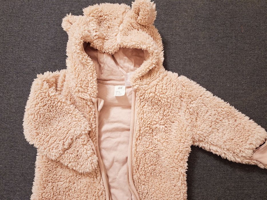 Kombinezon jesienny przejściowy miś H&M rozmiar 62