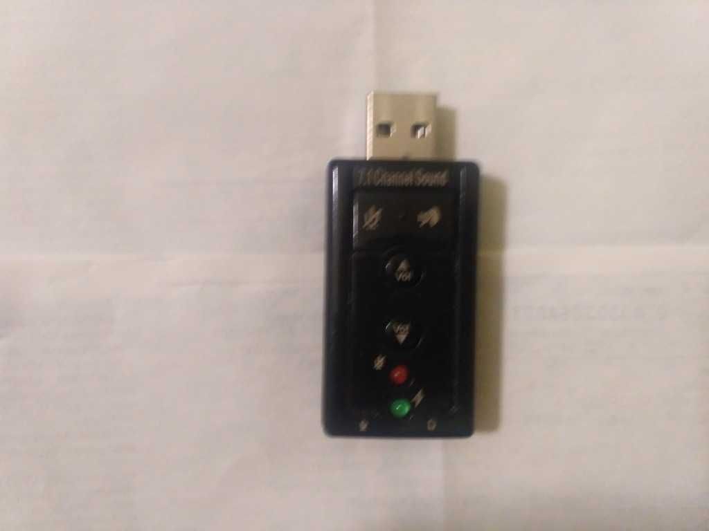 ПРОДАМ НОВУЮ USB звуковую карту