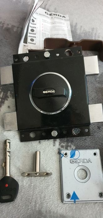 Gerda tytan Zamek nawierzchniowy ZX t55 brązowy