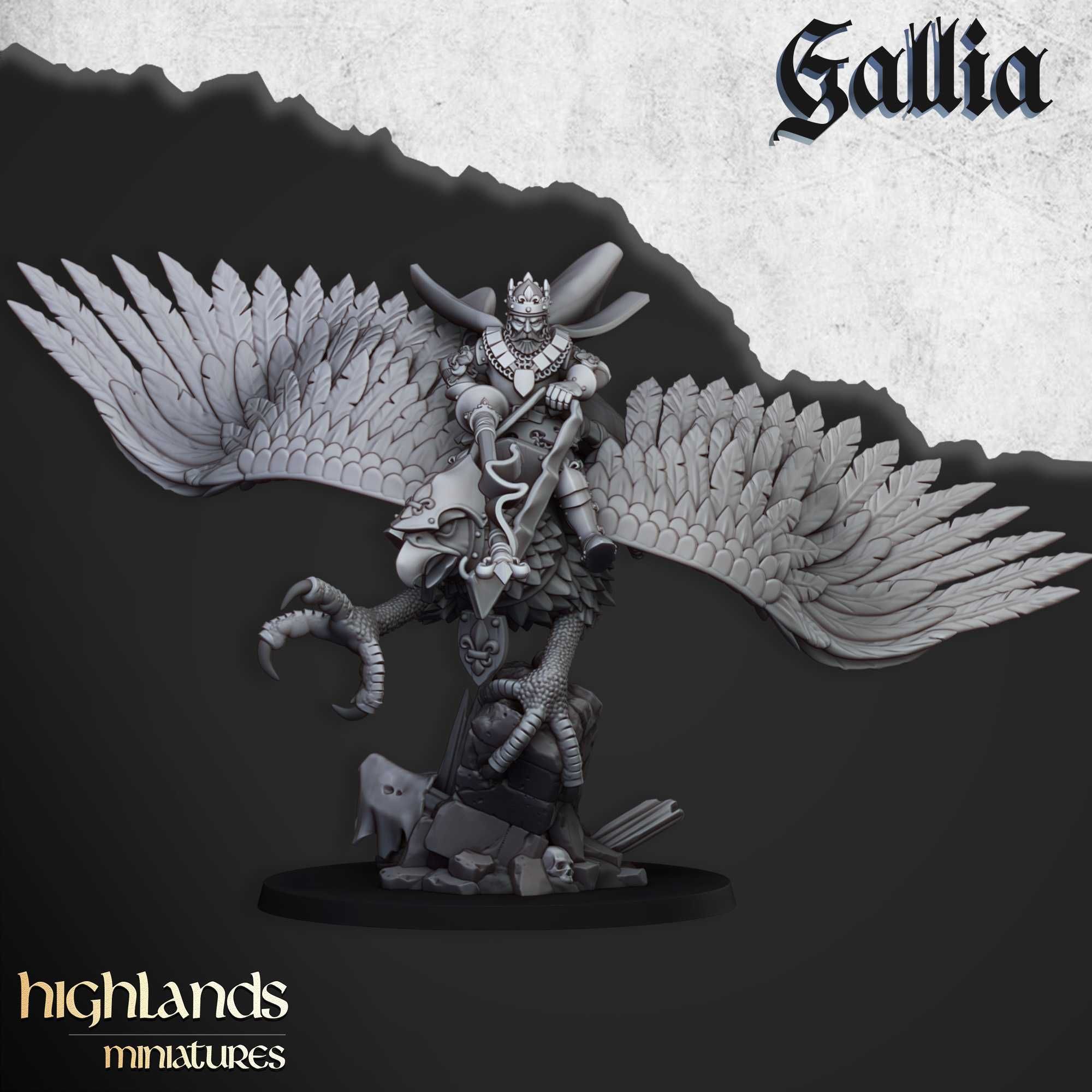 Robert the Gallia on Hippogryph - WFB ToW AoS - Highlands x1