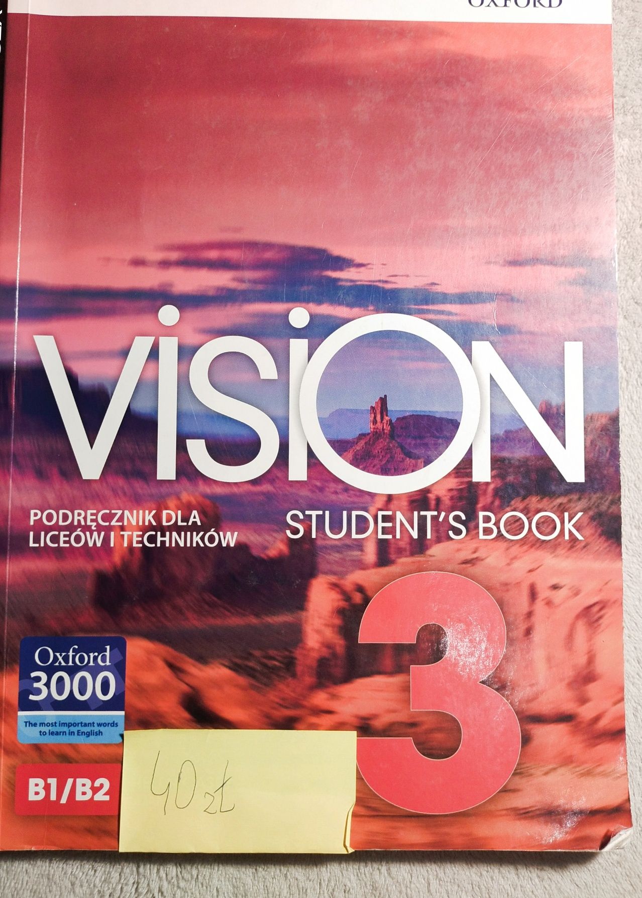 Vison 3 podręcznik dla szkół ponadpodstawowy
