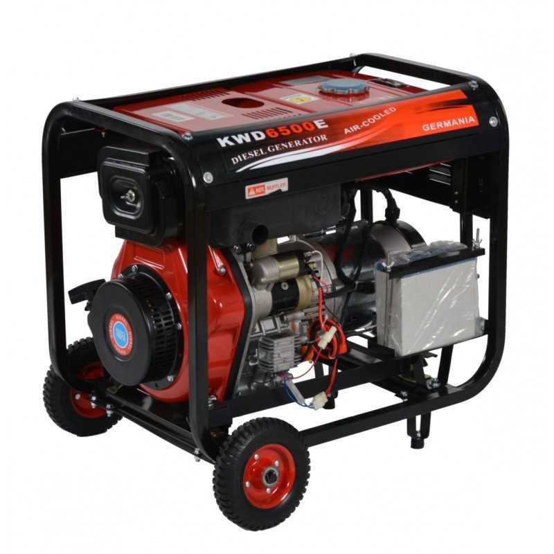 KRAFT&DELE generator prądotwórczy agregat DIESEL 6500W 400V  KD120