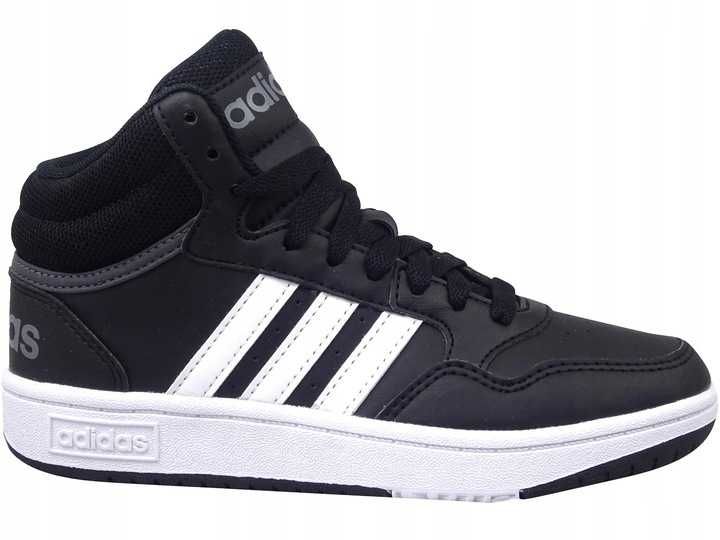 Buty sportowe Adidas Hoops Mid 3.0 K - GW0402 r. 37 1/3 Nowe Wyprzedaż