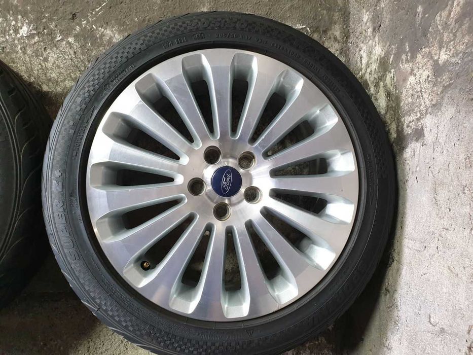 Felgi aluminiowe Ford R17 5x108 opony letnie 205/50R17 6,4mm