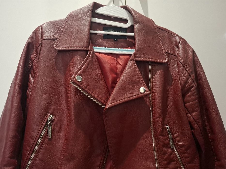Kurtka damska skórzana ramoneska FemeStage 36