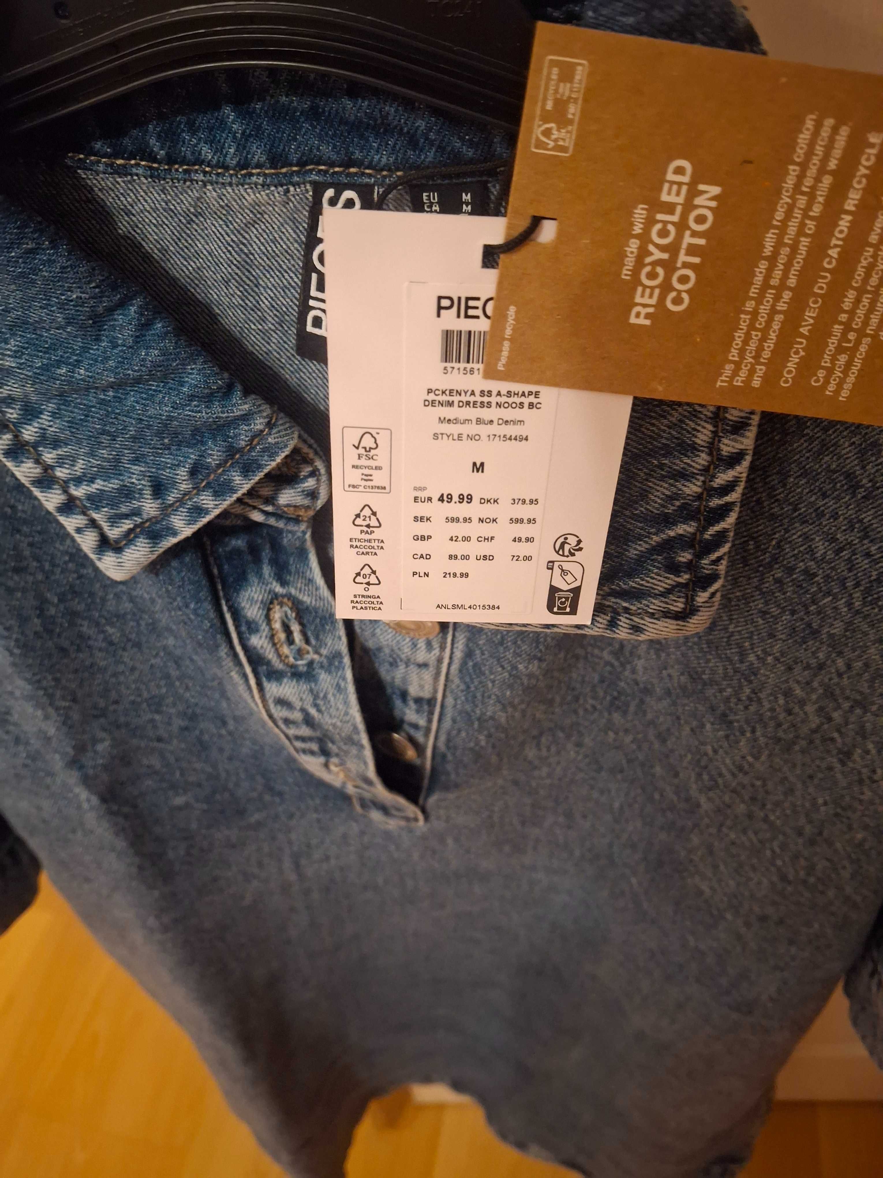 Sukienka jeansowa M