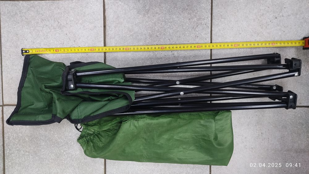 Рыбацкий туристический раскладной стульчик стул стиiлец в отличном сос