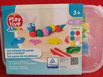 Conjunto Plasticina Júnior p/ atividades criativas +3 anos