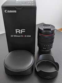 Canon RF 24-105mm f4L (com garantia)