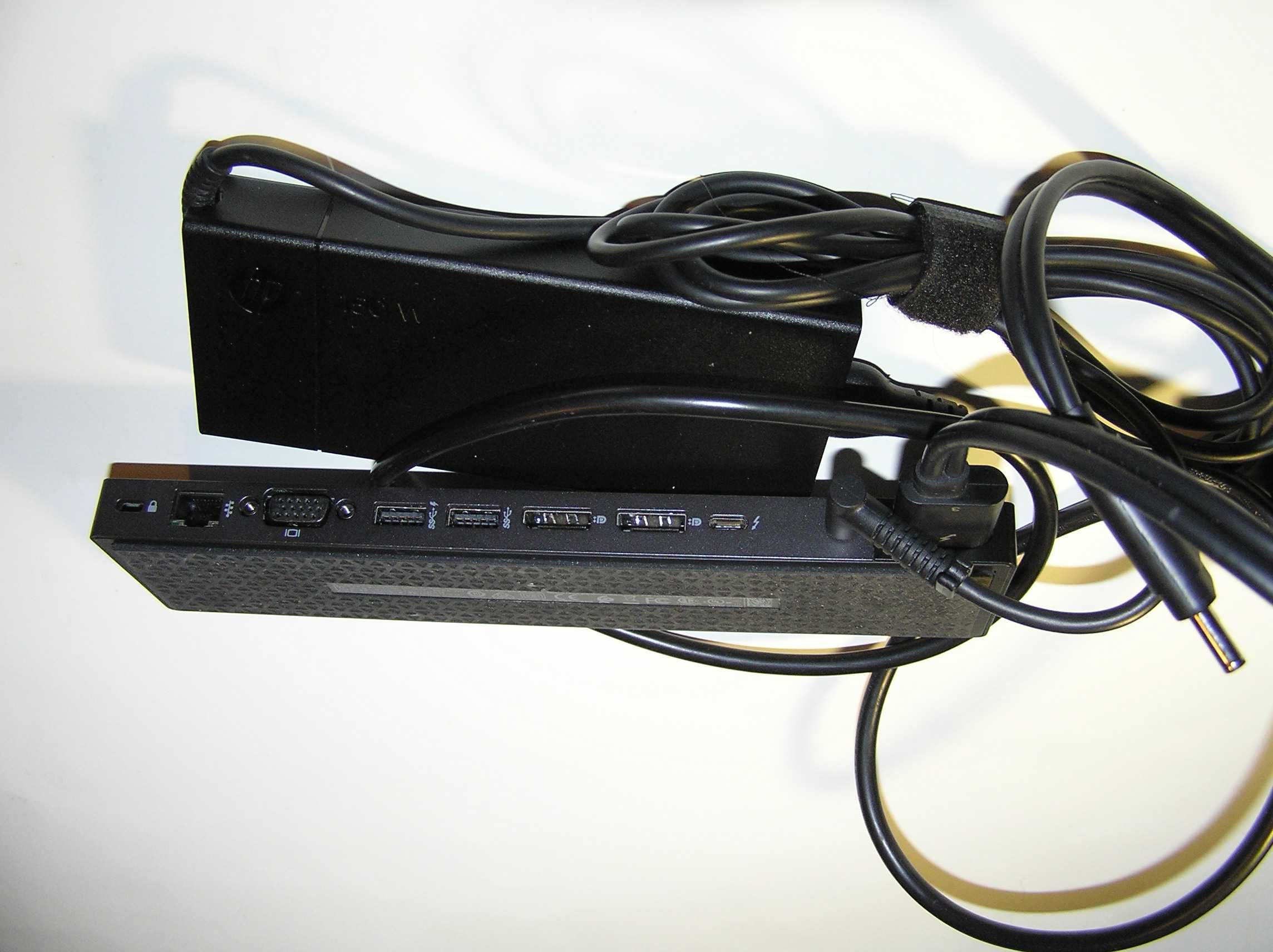 Stacja dokujaca HP. HSTNN-CX01.  i zasilacz HP 150w