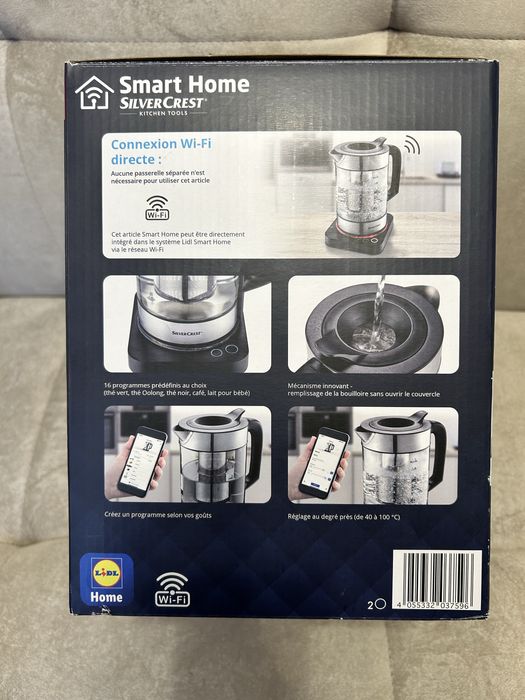 Розумний Wi-fi чайник Silver Crest(Німеччина)