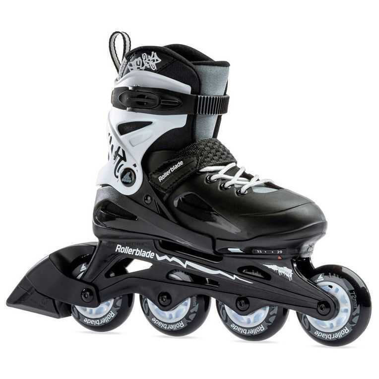 Ролики Rollerblade Fury (black-white) 2023