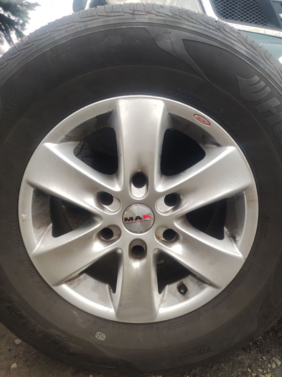 Колеса шини диски 6×139.7 r 16 титани rexton рекстон SsangYong