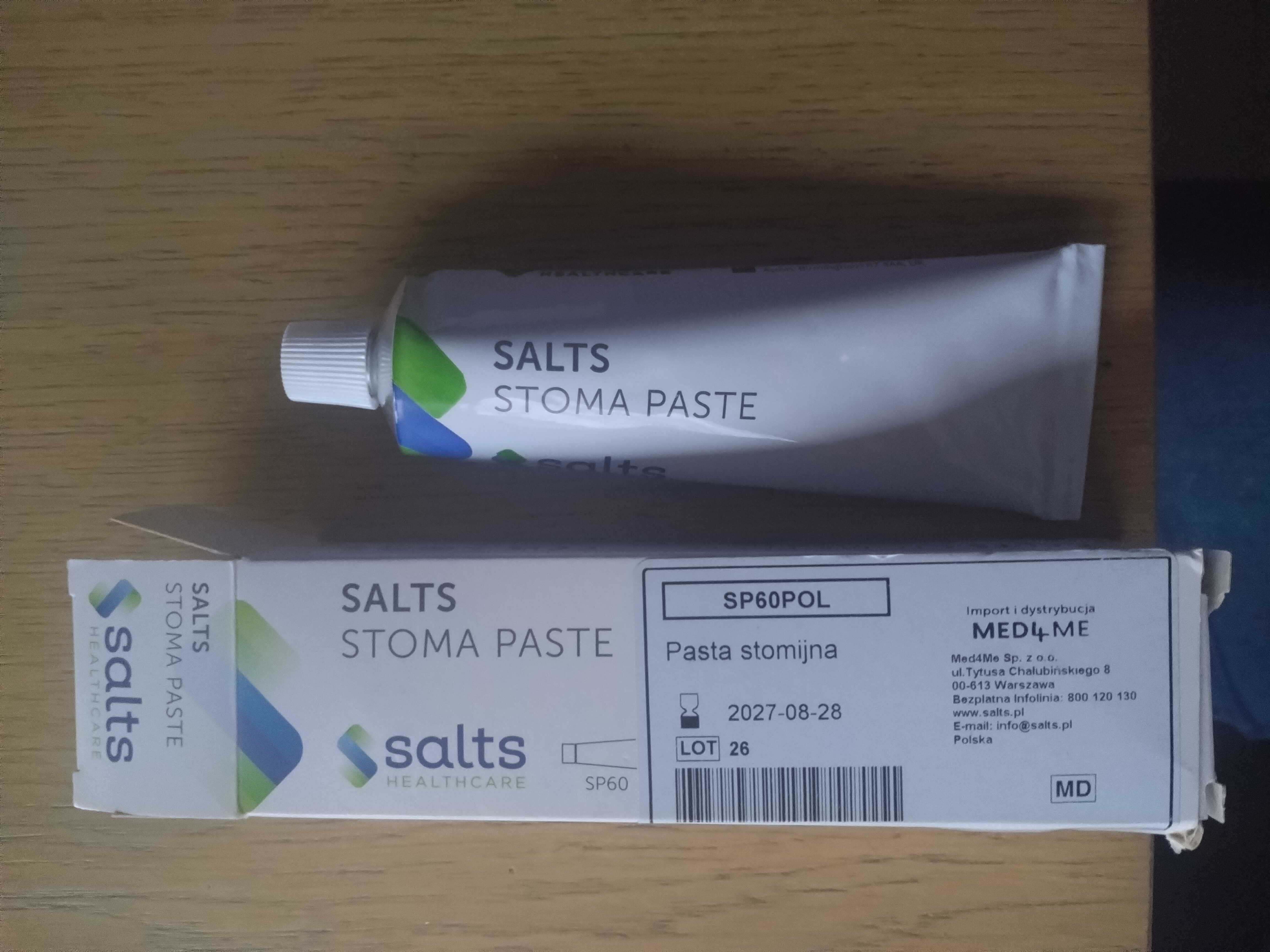 SALTS pasta uszczelniająca oraz spray do czyszczenia - nowy komplet