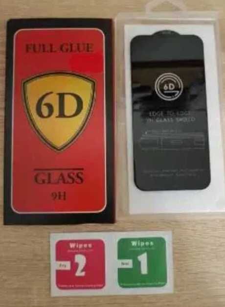 Hartowane szkło Full Glue 6D IPHONE SE 2020 / SE 2022