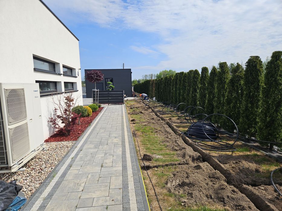 Montaż Automatyczny System nawadniania ogrodu