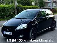 Fiat grande punto 1.9 jtd 130km 6bieg sport skora klima zdrowy sprawny