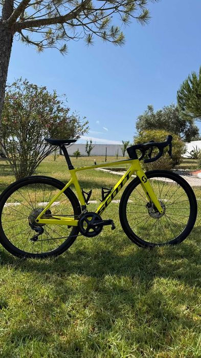 Scott Addict RC 30 Yellow (TAM S 52) + Rodas Syncros Capital 1.0 35mm