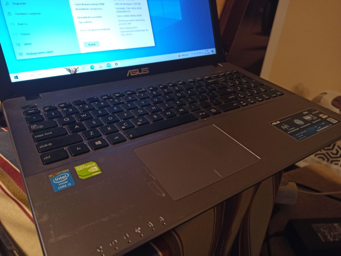 Laptop notebook Asus X550L core i5