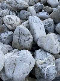 Niebieski Otoczak Kamień do Ogrodu Akwarium Kamień na Skalniak Rabaty