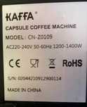 Máquina de café de cápsulas - KAFFA