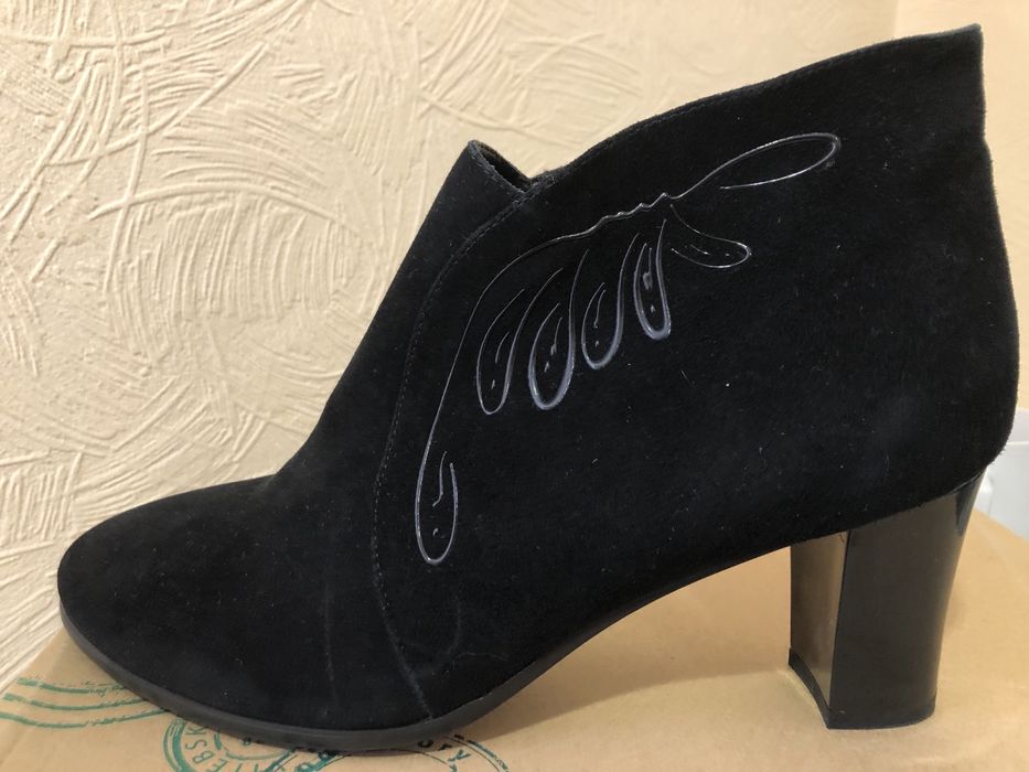 Полуботинки / полусапоги, натуральная кожа, 41 размер