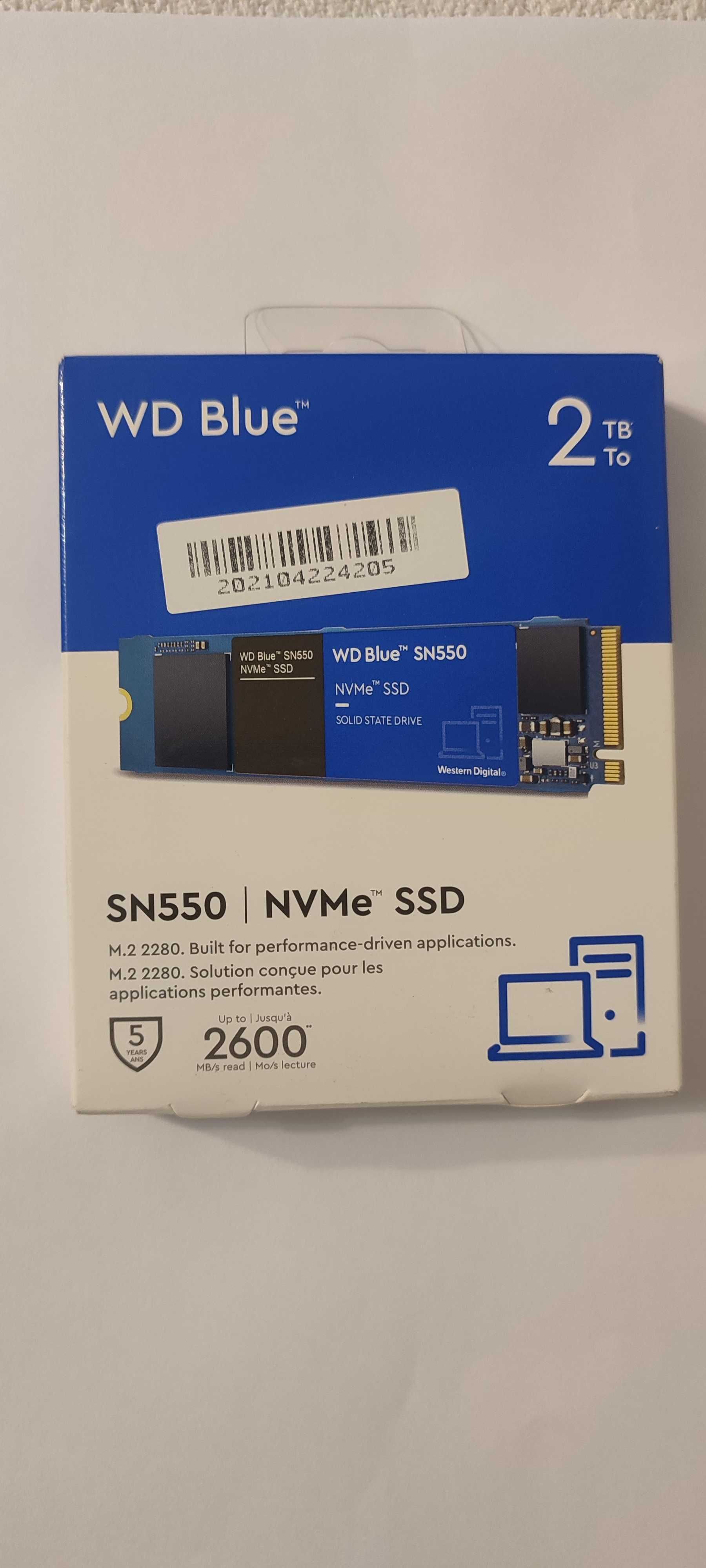 Disco NVMe M.2 SSD Western Digital 2TB