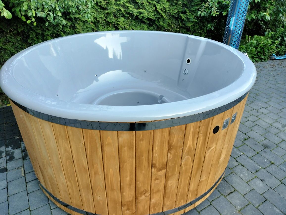 Balia ogrodowa jacuzzi ruska bania