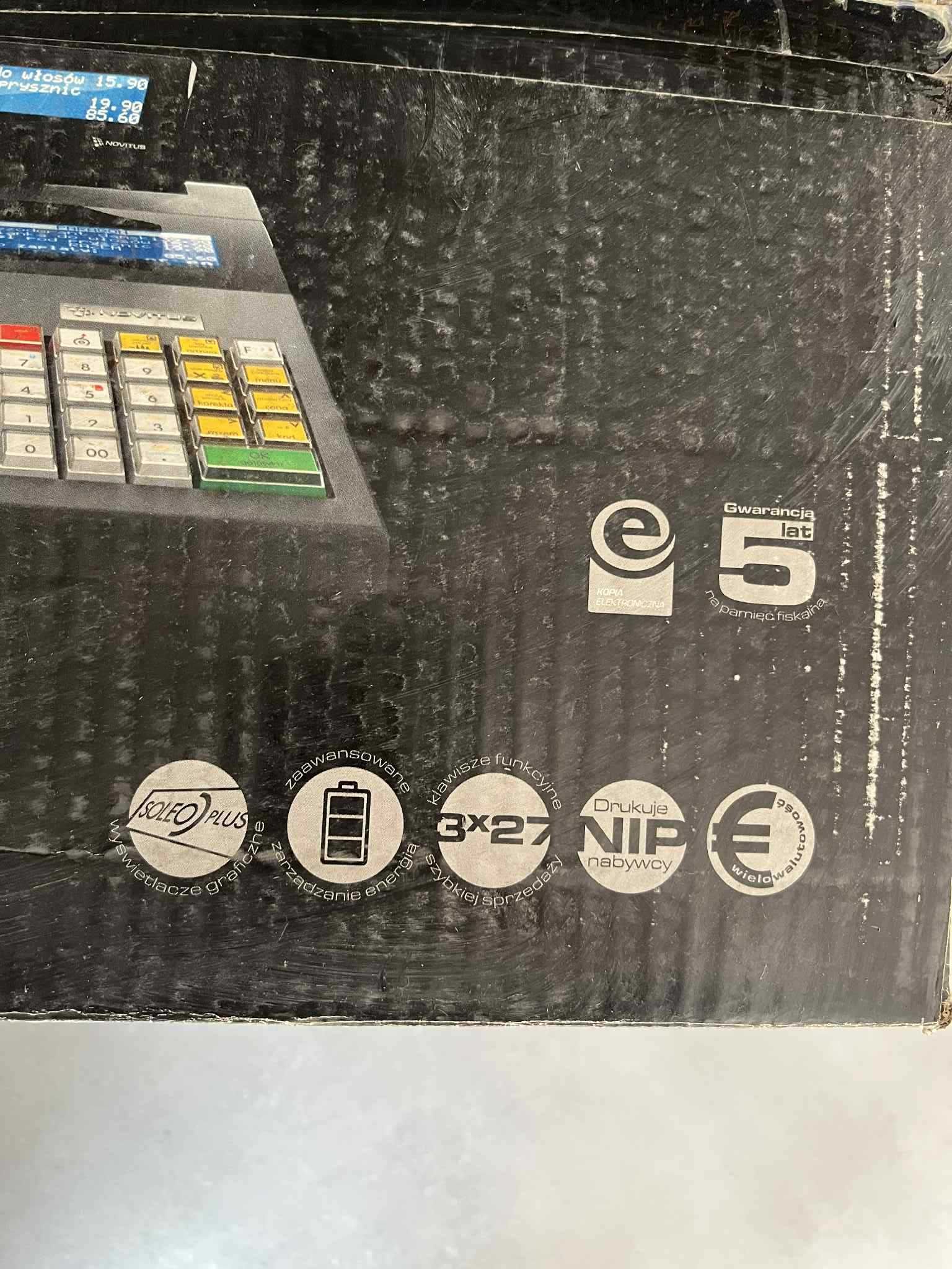 Kasa fiskalna SOLEO plus novitus na części