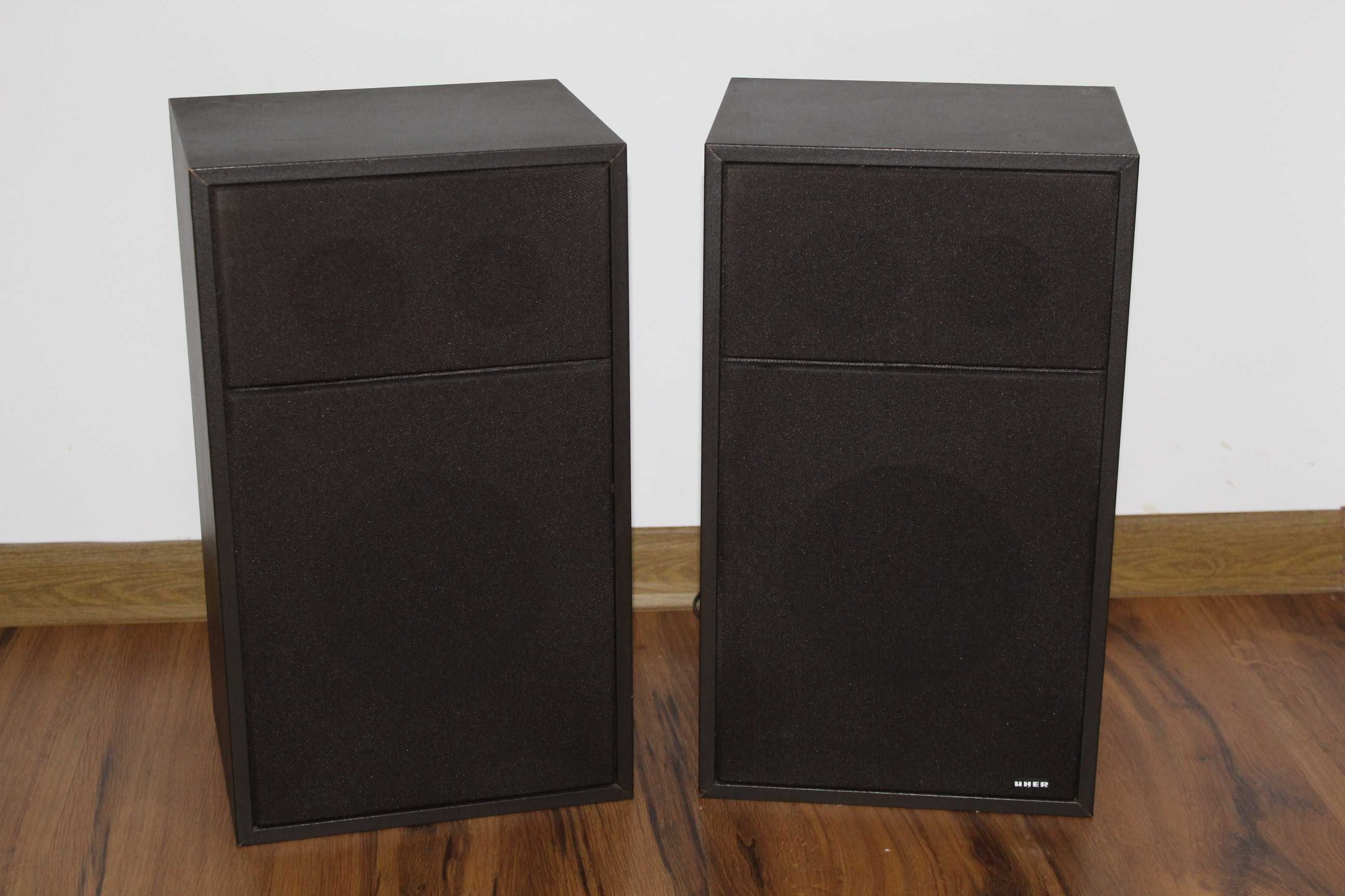 UHER C 100 Kolumny głośniki 3 way speaker vintage Wysyłka