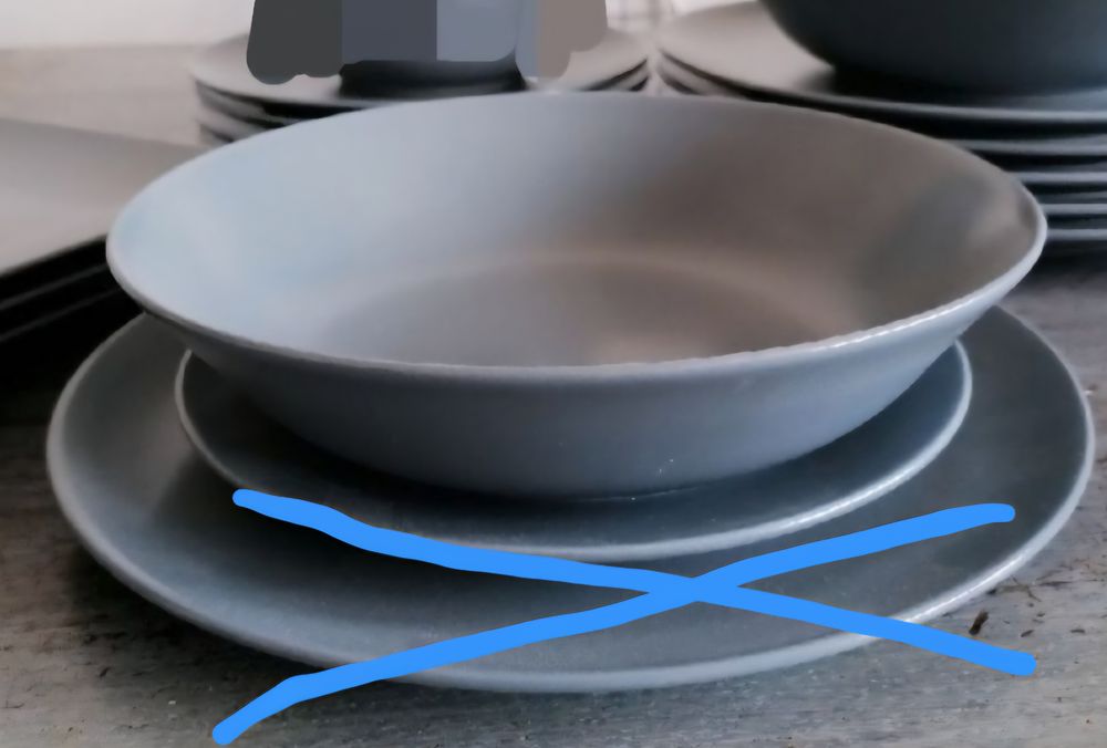 Talerze i miski Dinera ikea