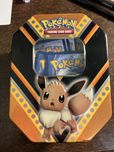 Karty Pokémon puszka Eevee + zestaw 200 kart
