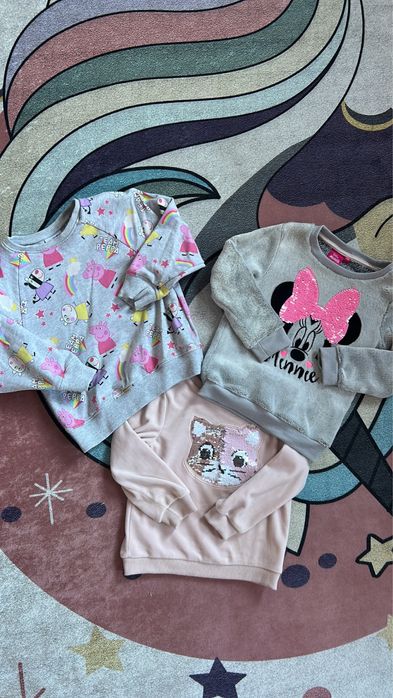 Paczka 37 ubranek dla dziewczynki 98/104