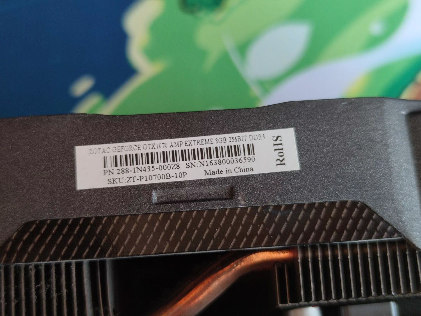 Nvidia GTX 1070 Zotac