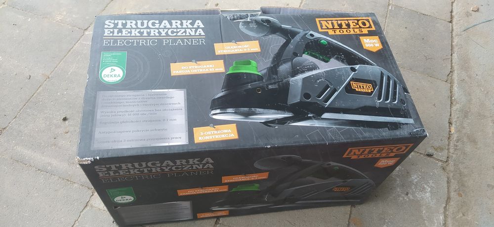 Strugarka elektryczna, komplet, stan bardzo dobry